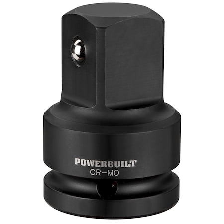 Powerbuilt 3/4" Drive(F) X 1" (M) Impact Adapter 940585